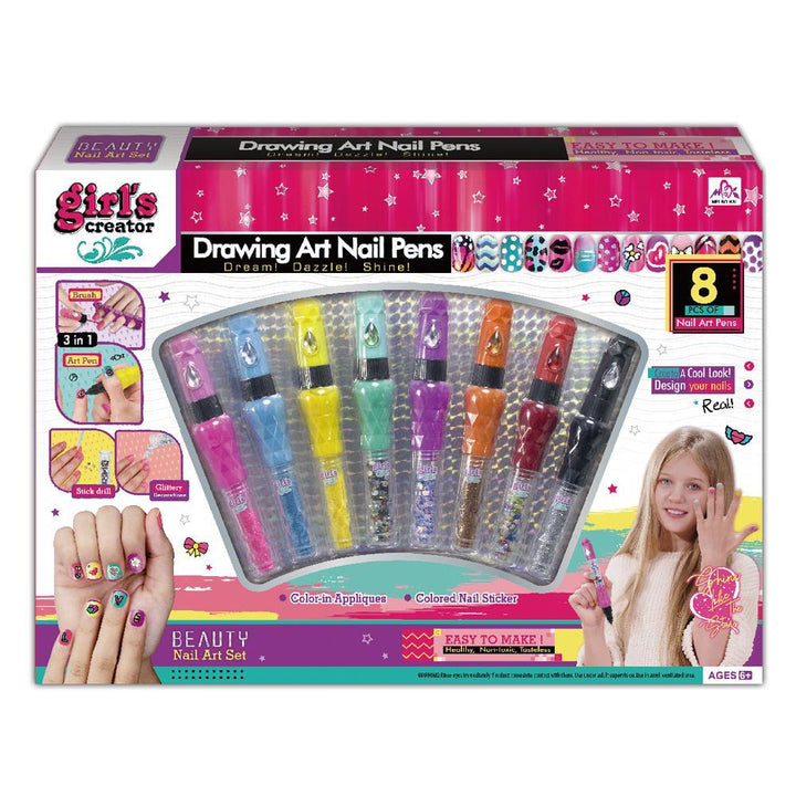 Drawing Nail Art Paint